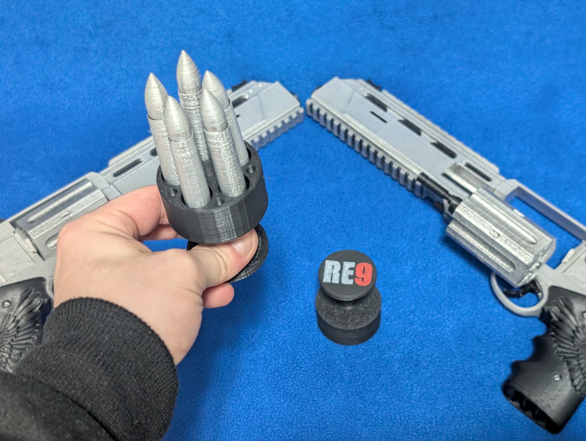 Replica Magnum Requiem – Leon S. Kennedy (Resident Evil 9 Requiem) – Archivo 3D para impresión