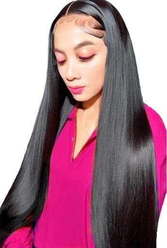 Long Straight Black Wig