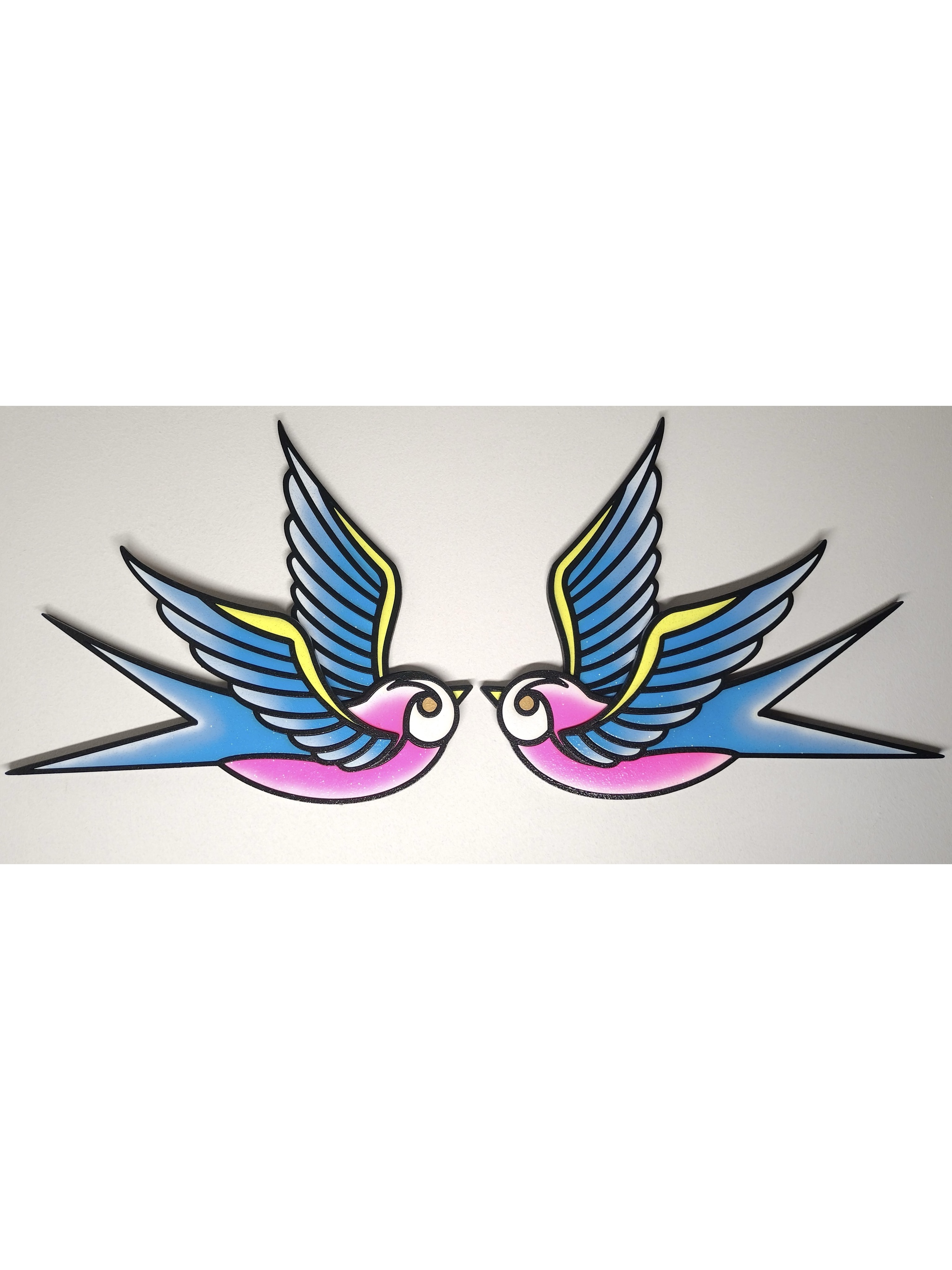 Hirondelles murales – Lot de 2
