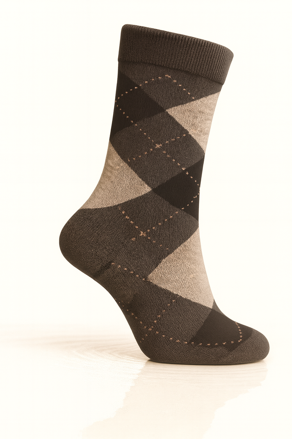Meia masculina de algodão