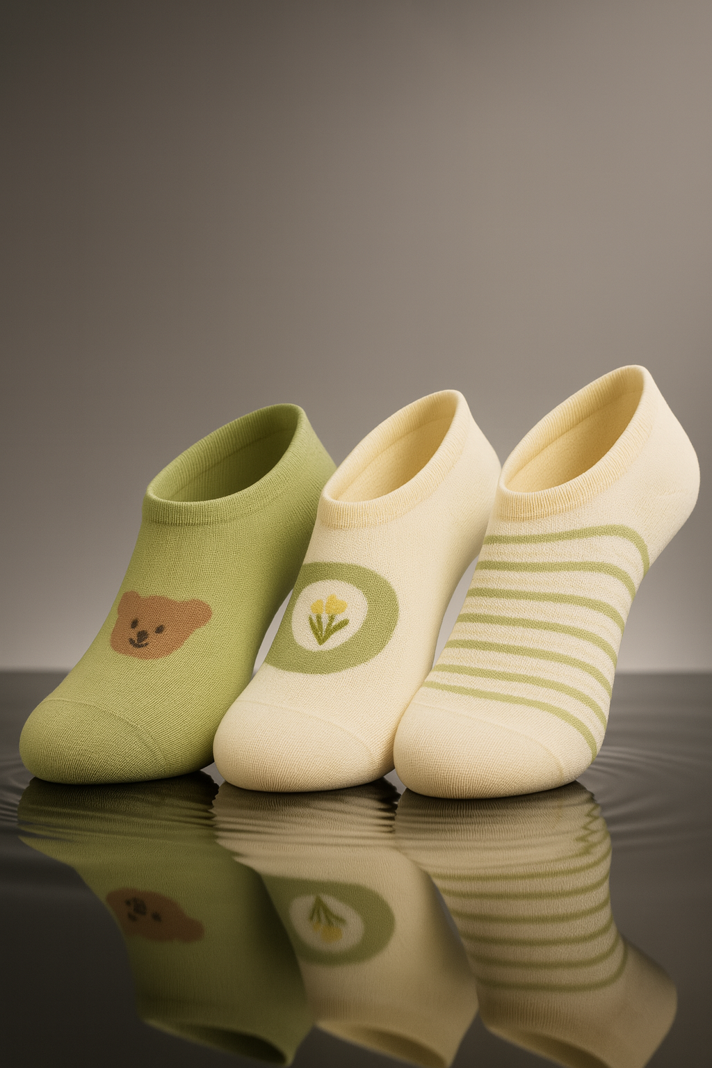 Conjunto de 3 pares de pezinhos