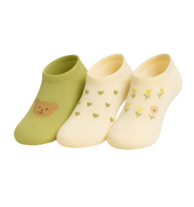 Conjunto de 3 pares de meias pezinhos