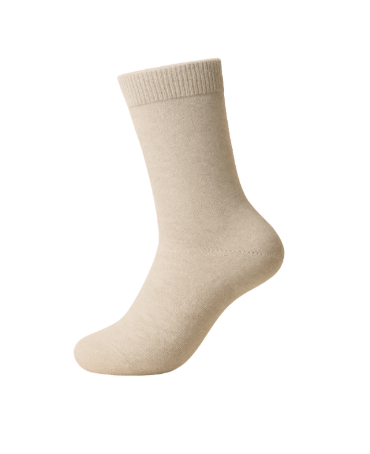 Meia cinza clássica