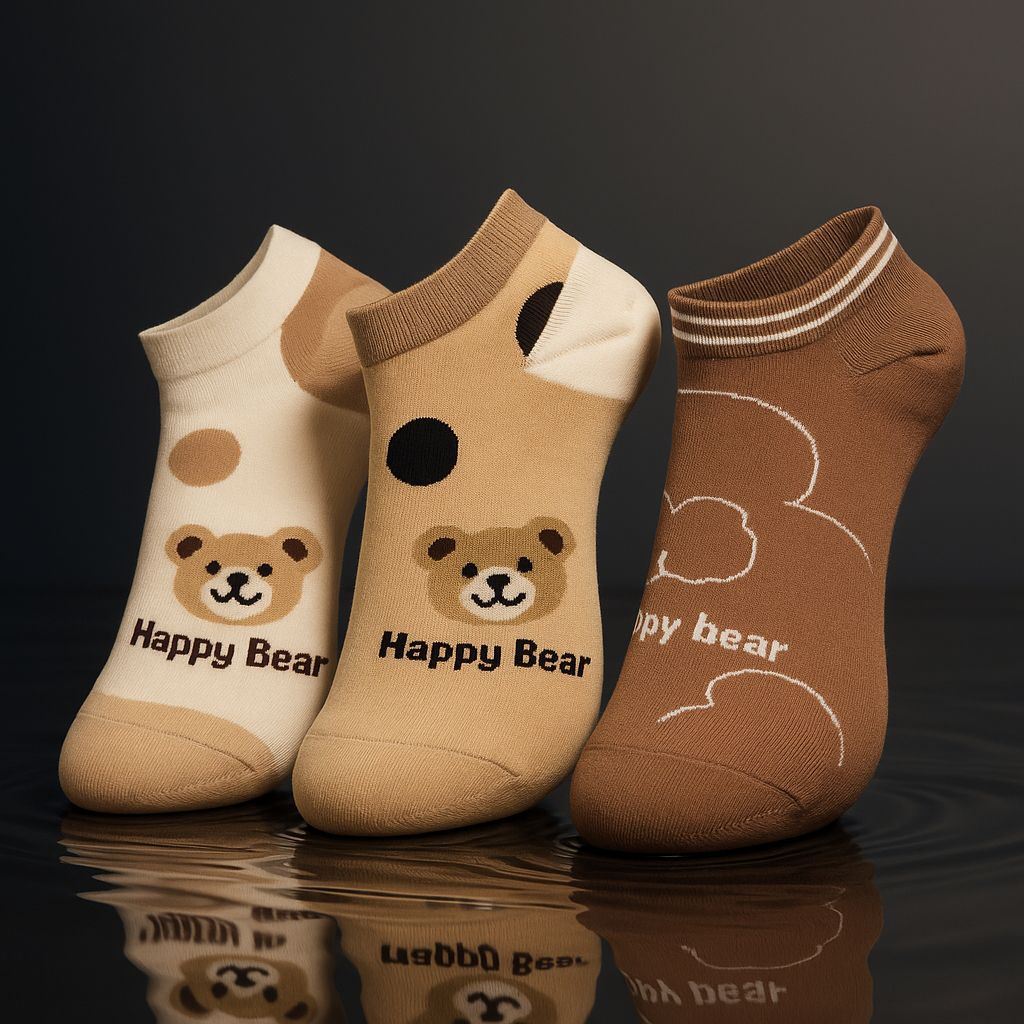 Conjunto Meias Happy Bear