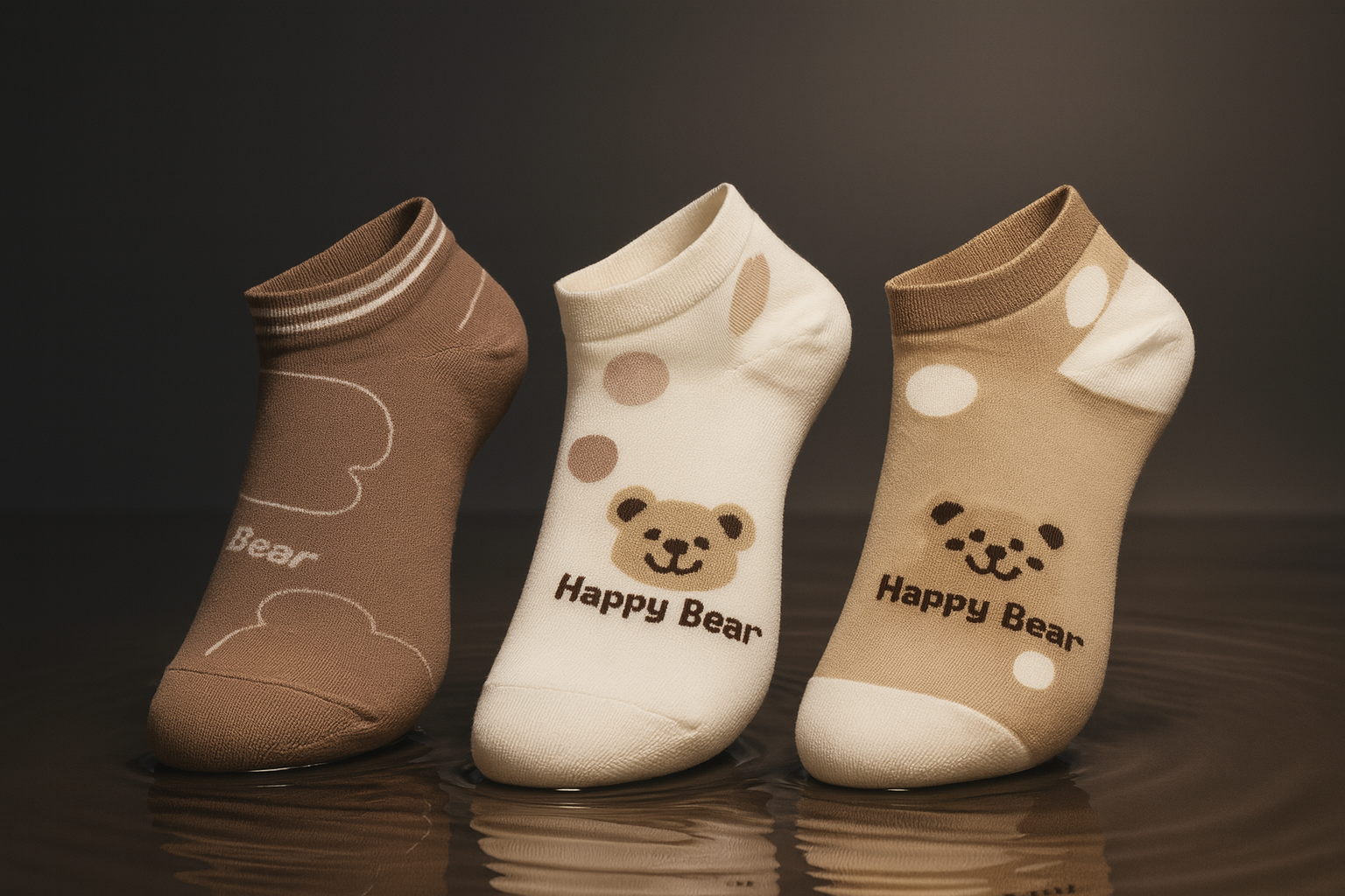 Conjunto de Meias Happy Bear