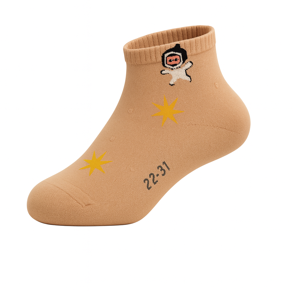 Meia com Astronauta e Estrelas