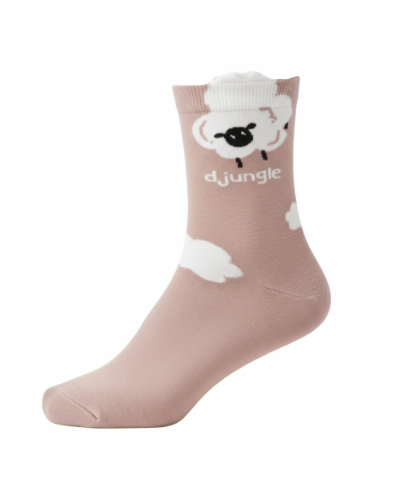 Meia divertida com ovelha