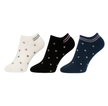 Conjunto de 3 Pares de Meias Curtinhas