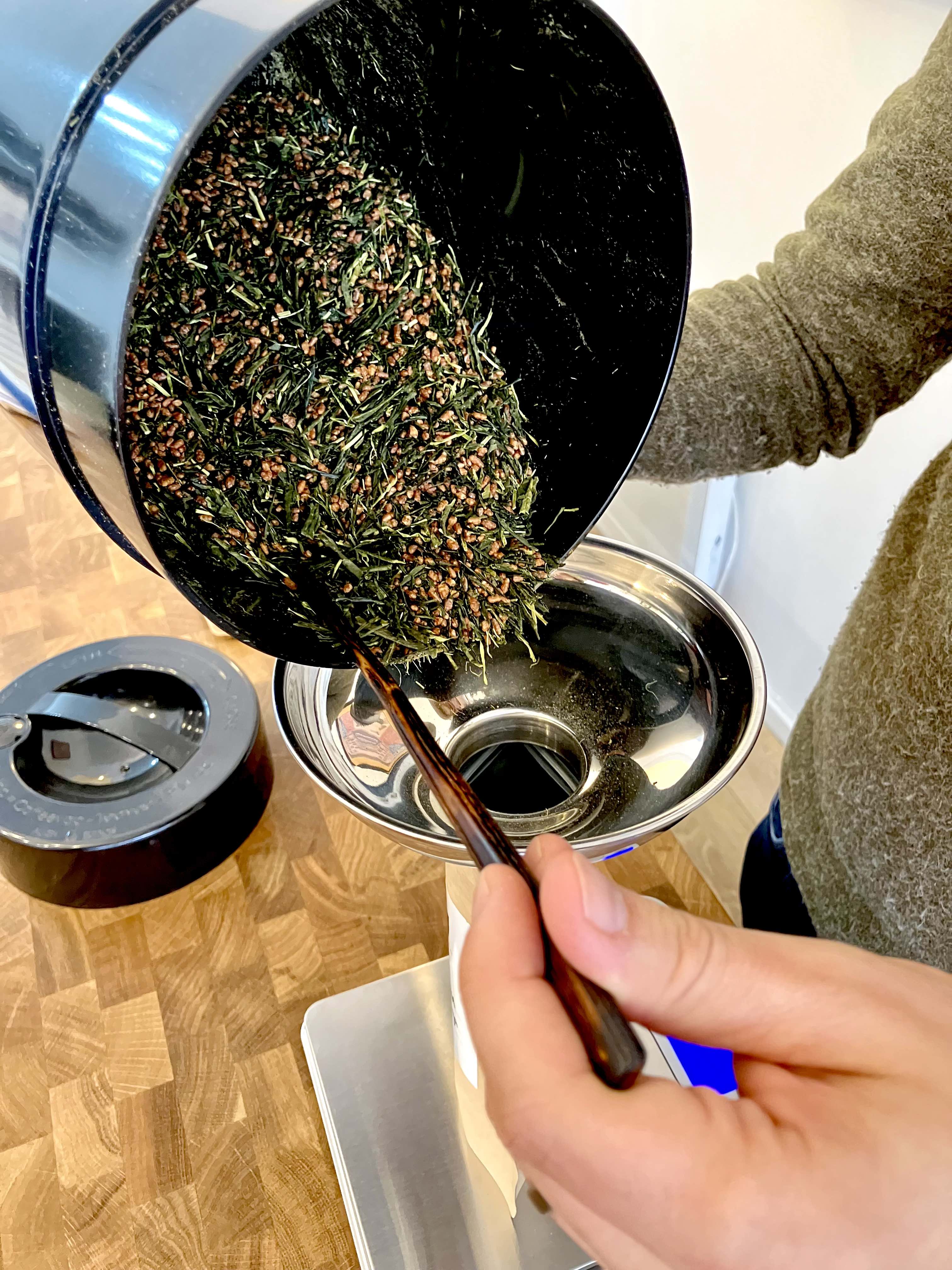 Genmaicha de Shiga, Asamiya, cultivar Yabukita