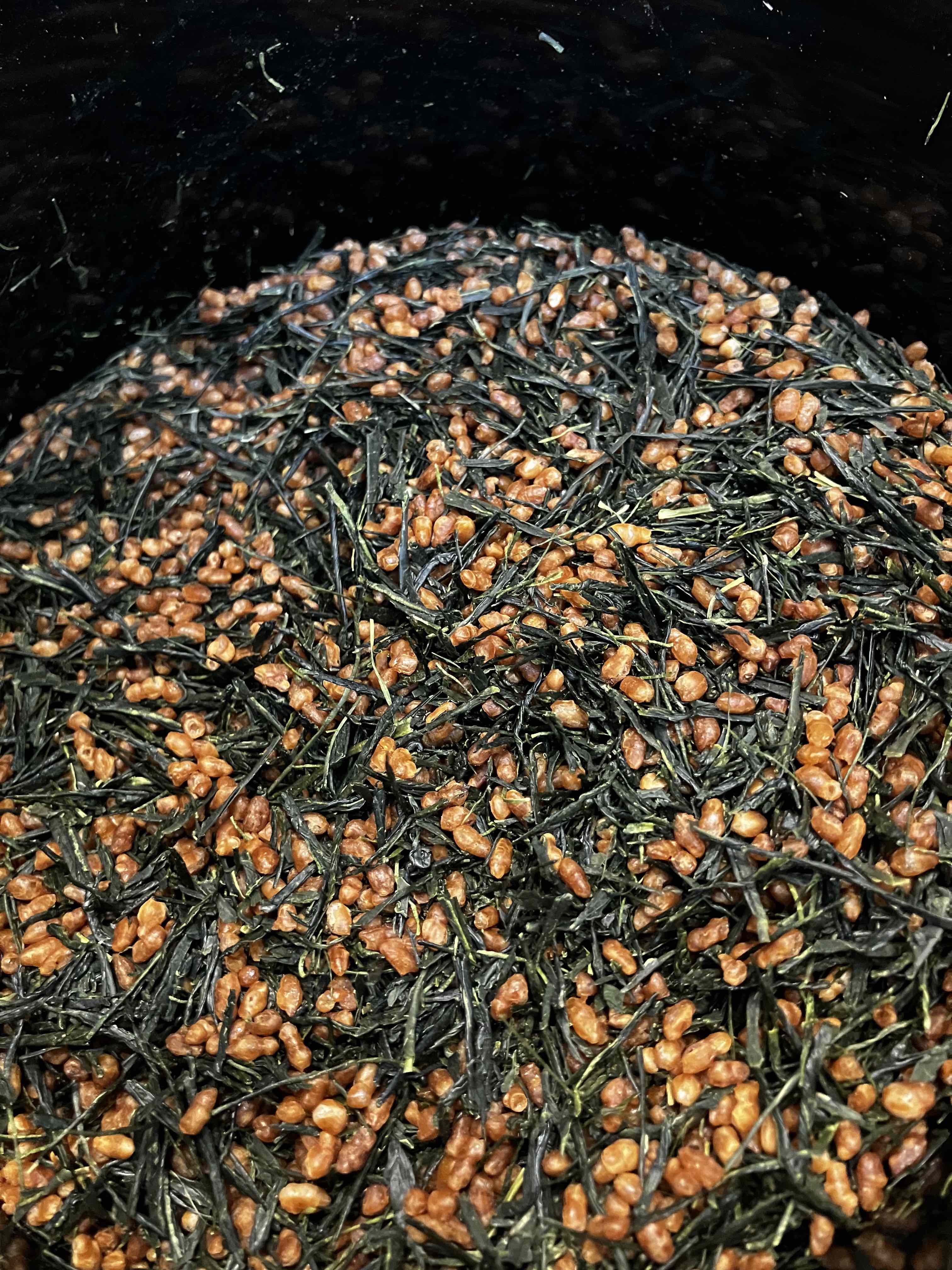 Genmaicha de Shizuoka, Honyama, cultivar Yabukita