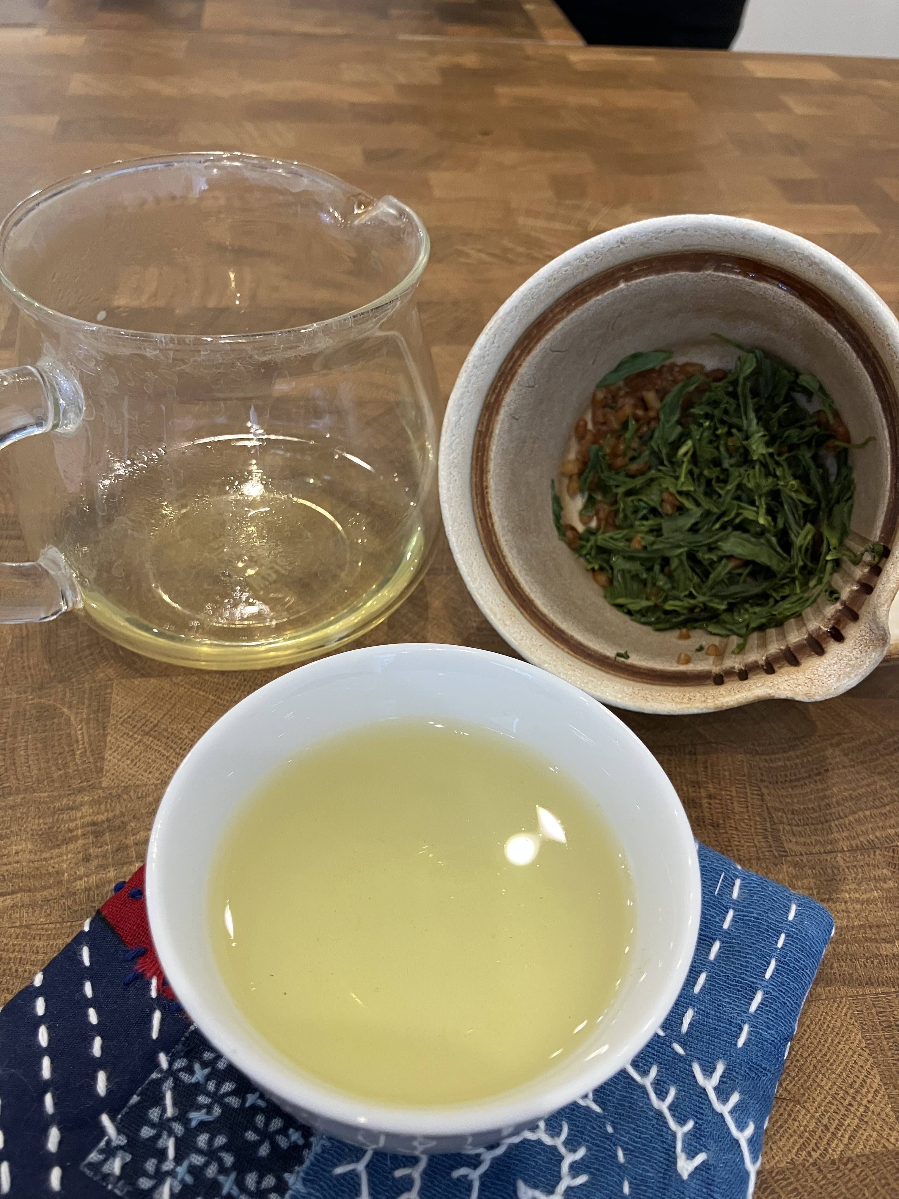 Genmaicha de Shizuoka, Honyama, cultivar Yabukita