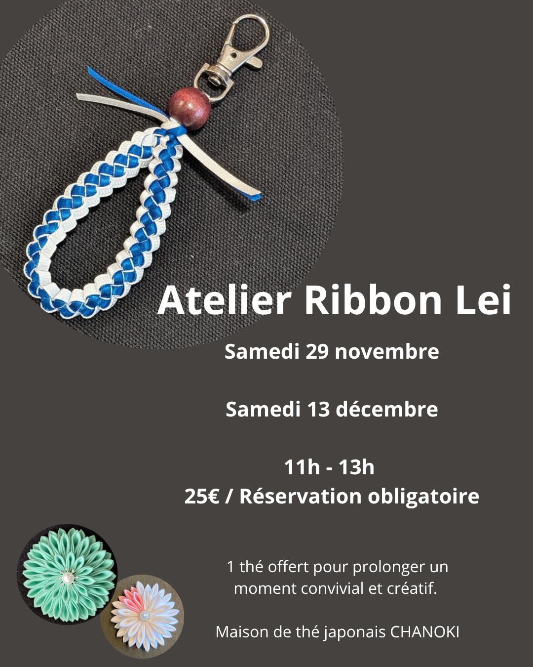 Atelier de confection Ribbon Lei