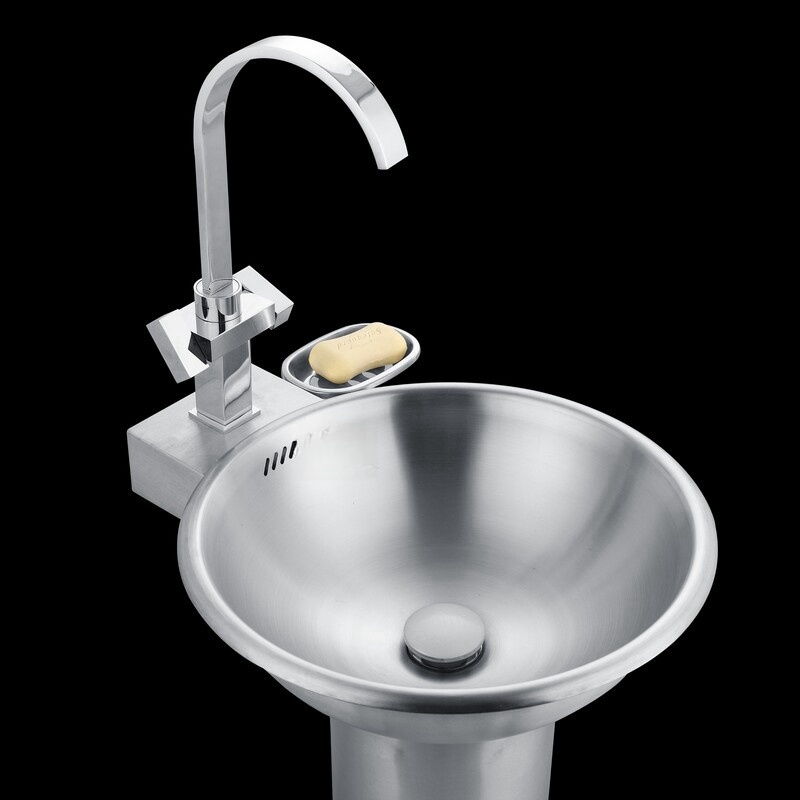 Stainless Steel Sink with Faucet DE-L405