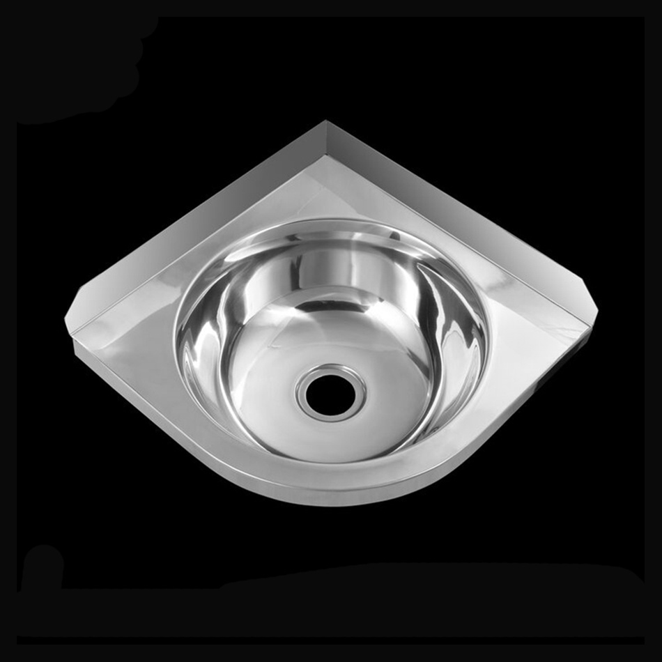 Corner Stainless Steel Sink DE-L407