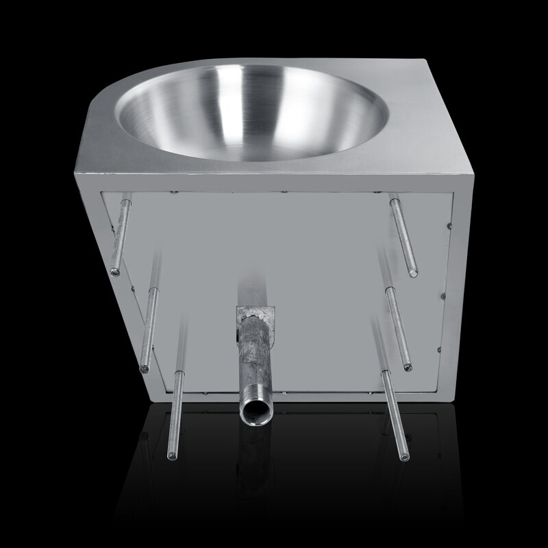 Stainless Steel Wall-Mounted Sink DE-L411