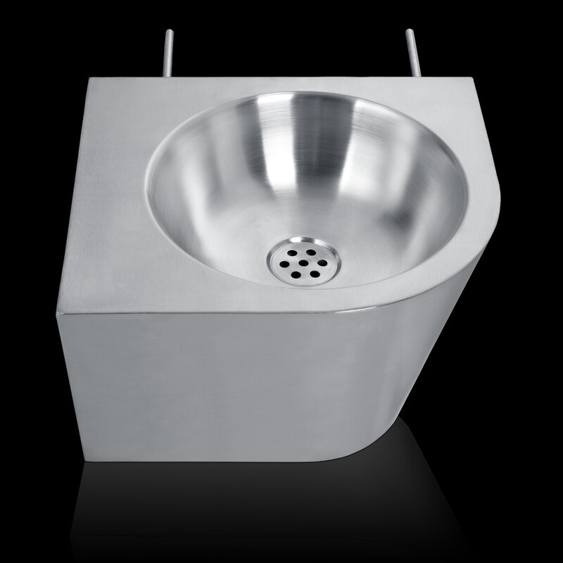 Stainless Steel Wall-Mounted Sink DE-L411
