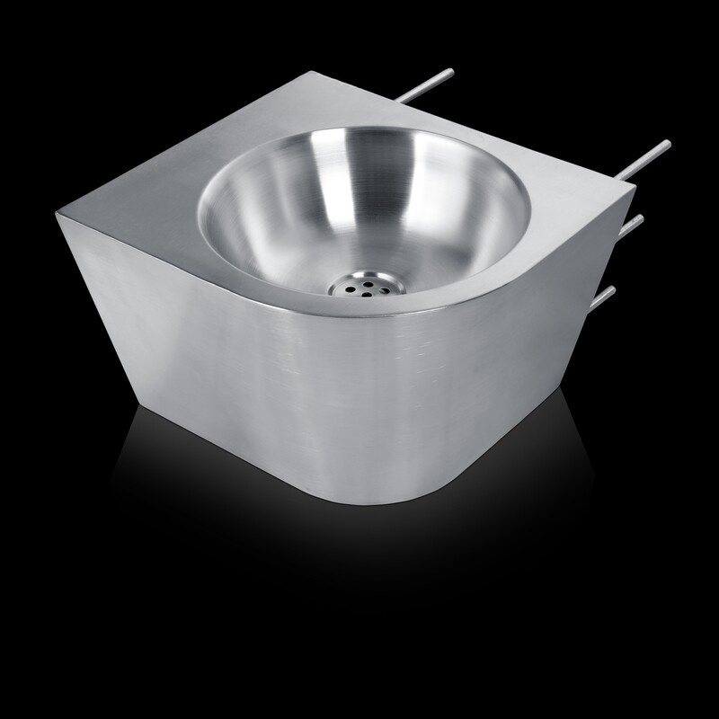 Stainless Steel Wall-Mounted Sink DE-L411