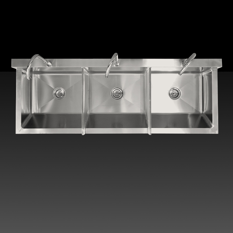 Stainless Steel Triple Basin Sink DE-L517