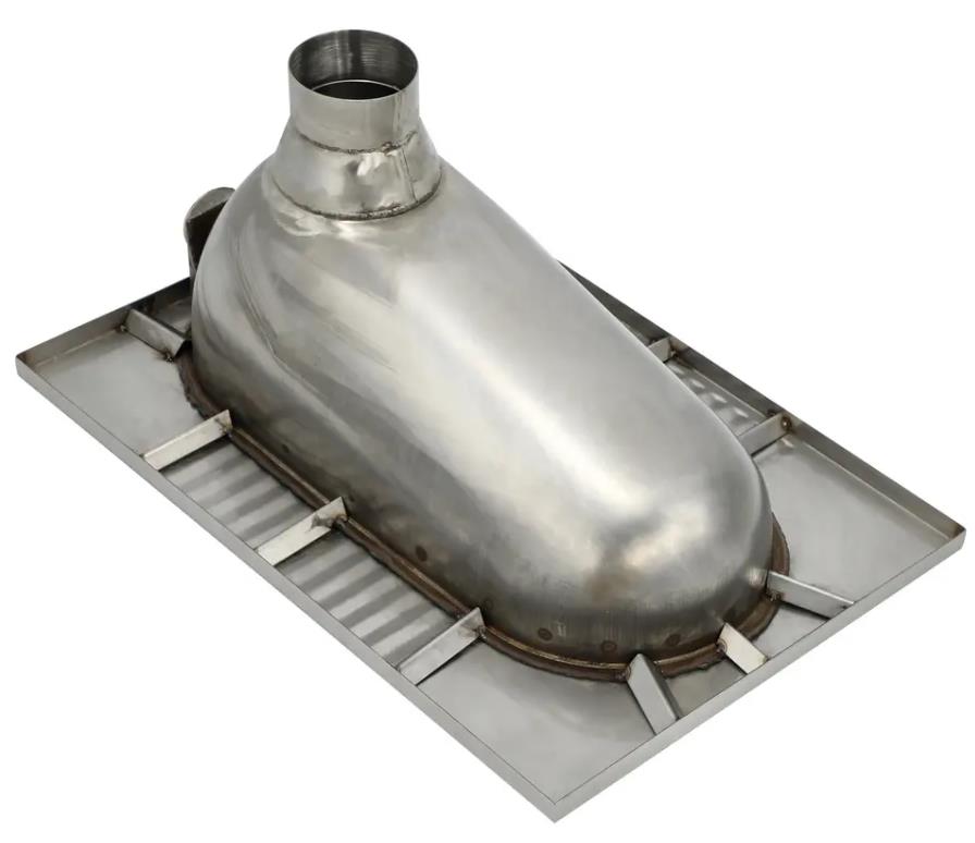 Stainless Steel Footwash Basin DE-S201R