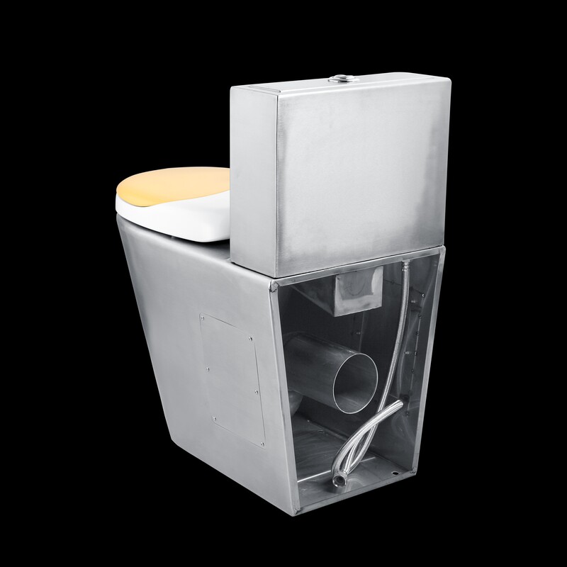 Metallic Toilet DE-T105