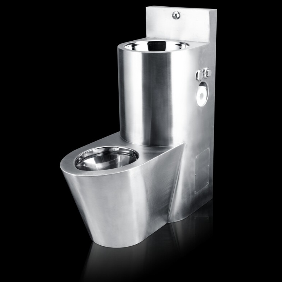 Stainless Steel Prison Toilet DE-T209P-M