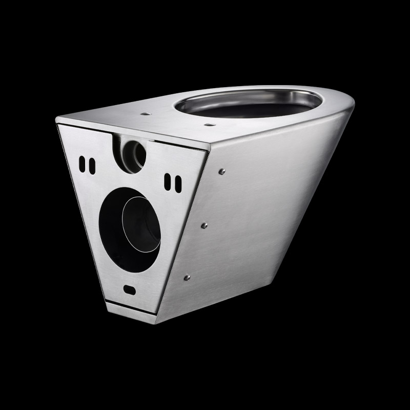 Stainless Steel Toilet DE-T235P-G