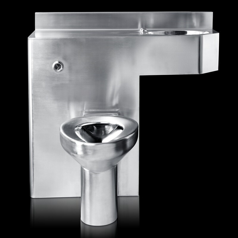 Stainless Steel Prison Toilet DE-T301A