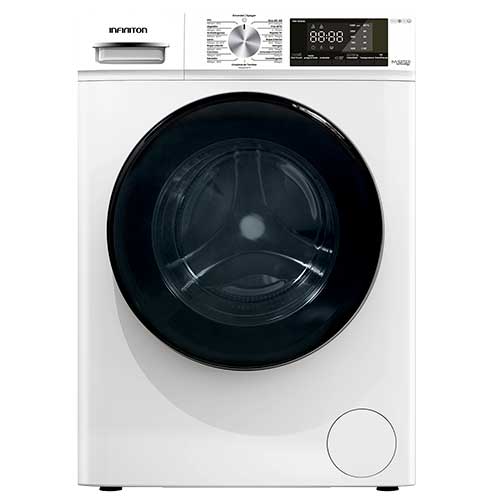 Lavadora 8KG 1400RPM Infiniton WMS84ABL Vapor Blanca Clase A