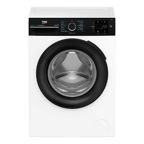 Lavadora 9KG 1400RPM Beko BM3WFSU39413 Vapor Blanca Clase A