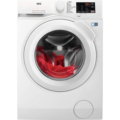 Lavadora 10kg 1400rpm AEG L6FBI147P Inverter Clase A