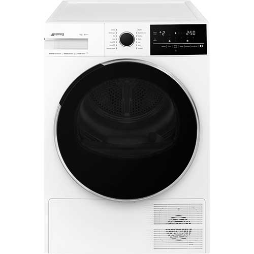Secadora 9 kg Bomba de calor Smeg DNP93SLES Blanco A+++