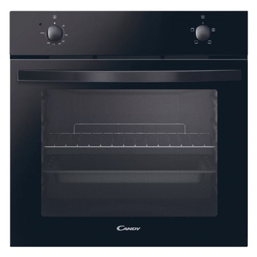 Horno 60cm 70L Candy FIDC N100 Cristal Negro Clase A