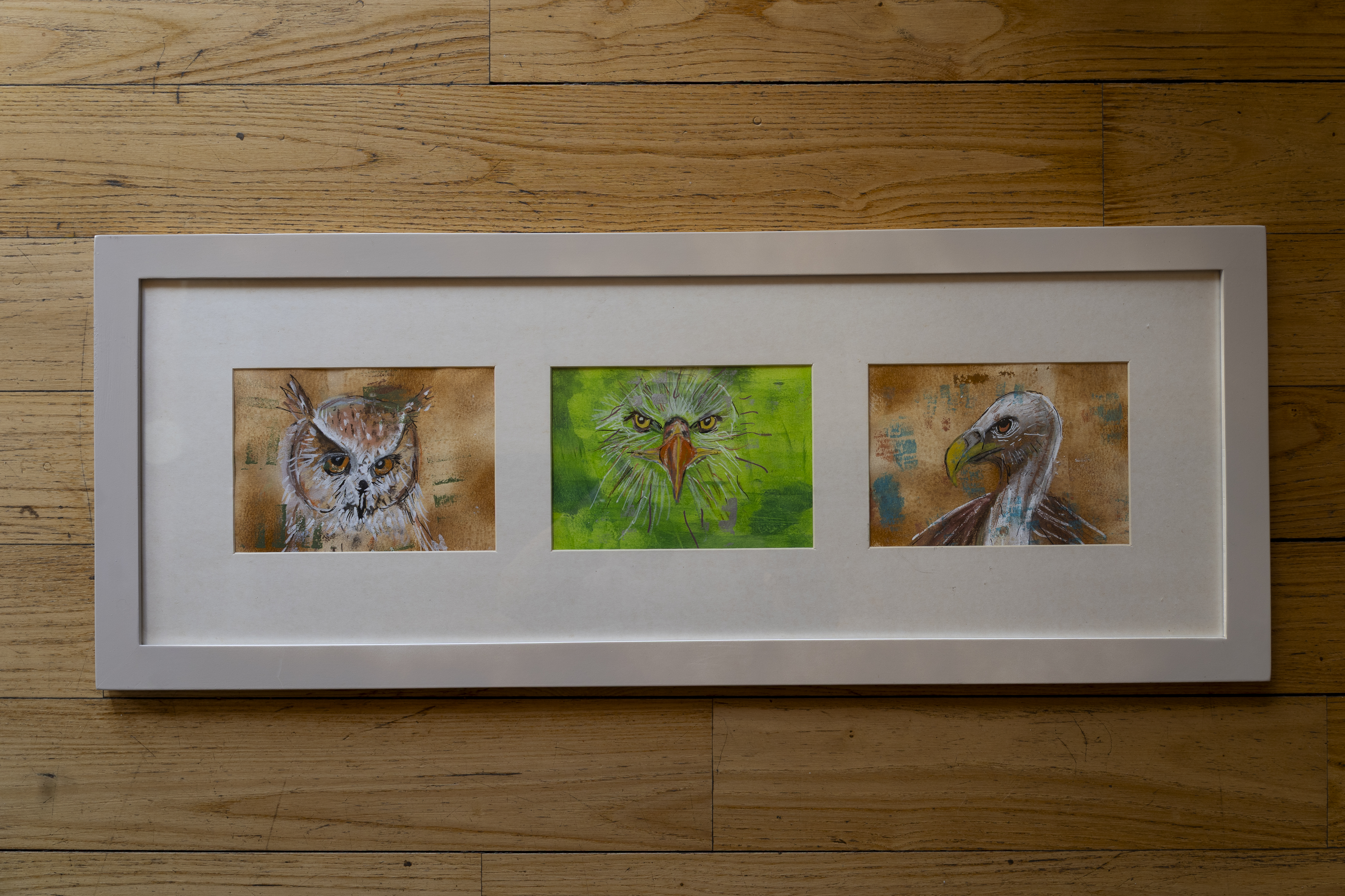 Tableau triptyque a composer ( me contacter pour la finalisation des choix d'images )