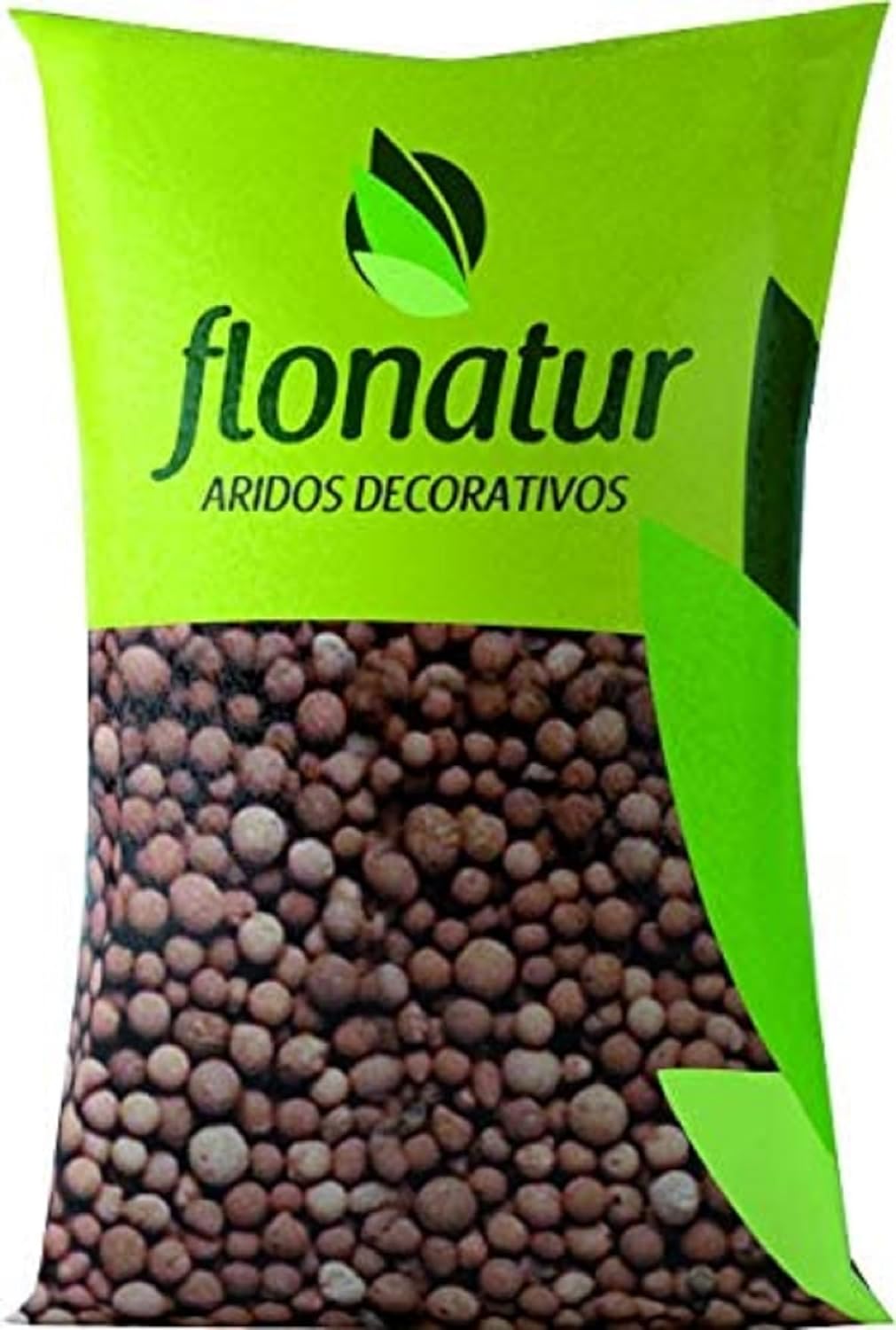 Flonatur, Arlita Saco para Drenaje de Macetas y Jardines, Arcilla Expandida para Plantas en Forma de Bolas, Mantiene la Tierra Húmeda, Ideal para el Drenaje de Suelo