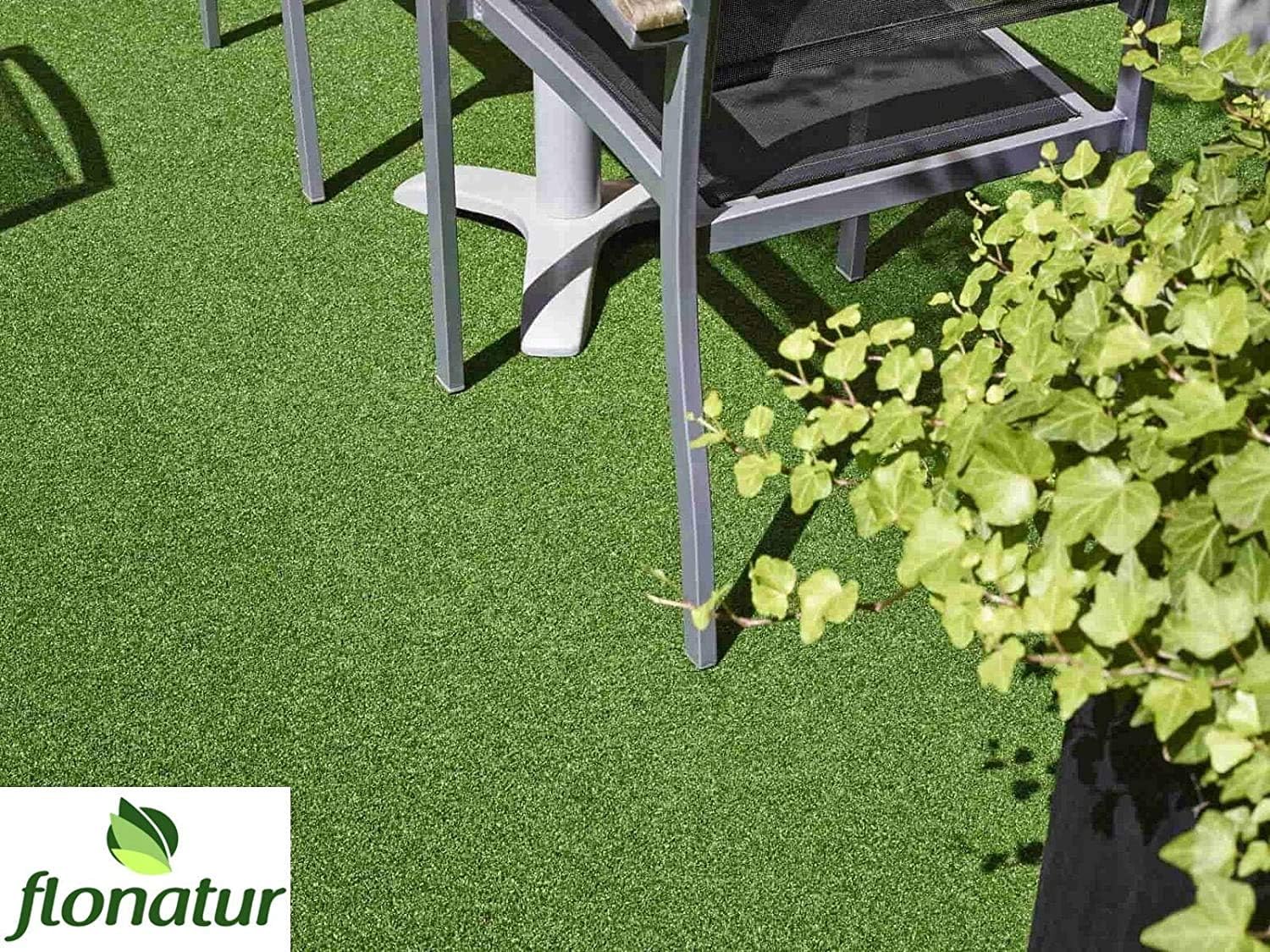  Moqueta Cesped Artificial 7 mm. Rollo Varias Medidas para Exterior e Interior, Niños y Perros. Thayba