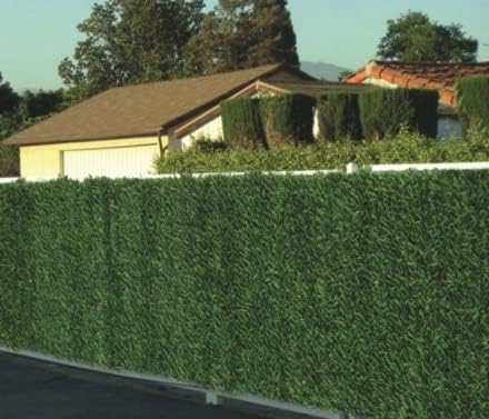 Seto Artificial Ocultación Jardín Thayba - Seto Decorativo, Ocultación 90%, Tratamiento UV, Color Verde