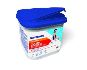 Cloro choque disolución rápida , dicloro Astralpool 5Kg