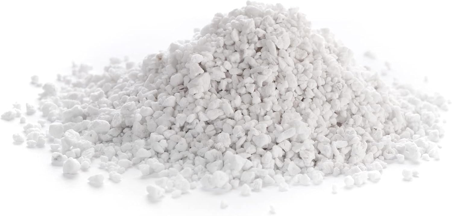 Perlita, Mineral para Mezclar con sustrato, válido para Cualquier Cultivo, Formato en Saco