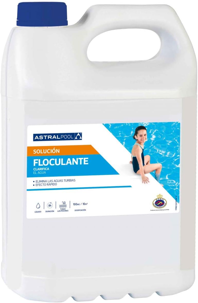  Floculante Astralpool 5 Litros Elimina Aguas Turbias Acción Rápida