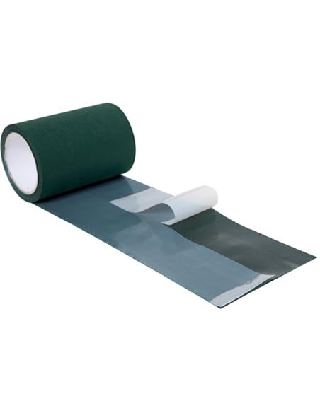 flonatur Banda de Solape adhesiva para Césped Artificial - 10m x 15cm Adhesivo Fuerte Resistente a la Humedad, Duradero, Interior y Exterior, Unión para moquetas y alfombras