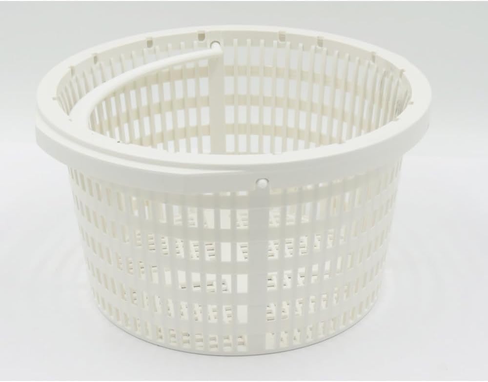 Cesto skimmer. Recambio original AstralPool para skimmer de 15 litros. Altura: 10 cm. Diámetro parte superior: 19 cm. Diámetro parte inferior: 14,3 cm. Código 4402010103