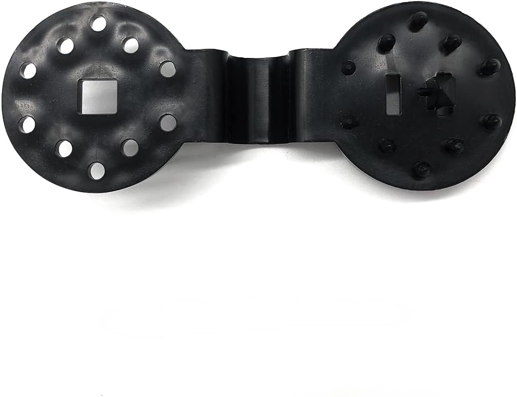 Pinzas de plástico clips para sujeción de mallas de ocultación, brezo, telas, vallas de su jardín. Bolsas de grapas cierra fácil color negro
