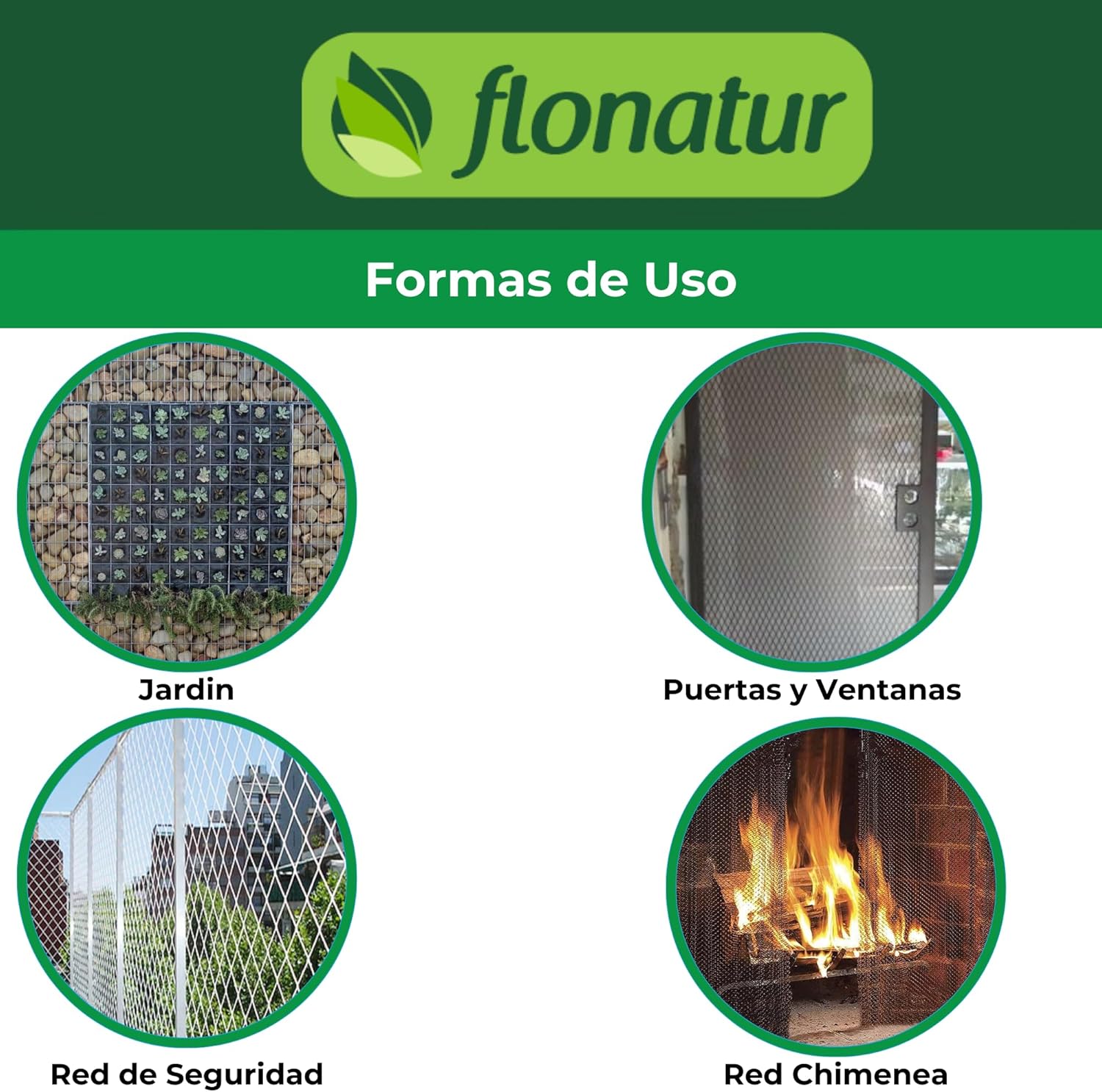 Malla Metálica Alambre Acero Inoxidable | Ideal Protección de Ventanas, Puertas, Jardín y Muy Importante Resistente al Óxido| Calidad Garantizada |Tiene Huecos de 6mm