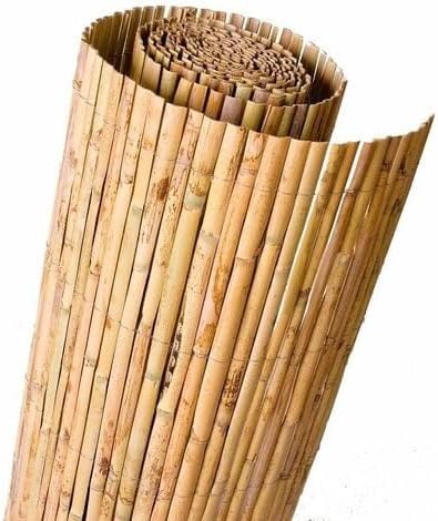Cañizo Natural de Caña Partida en Rollo, 5 Metros, Panel para Vallado y Cercado de Jardín Thayba