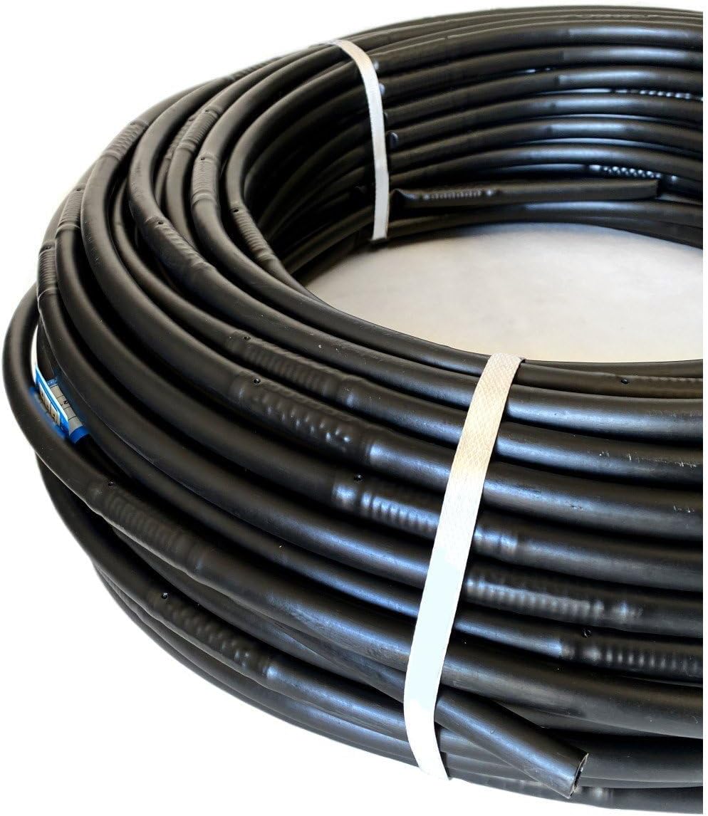 Tubería de Riego por Goteo 16 mm con goteros a 33 cm Negra Varias medidas Thayba