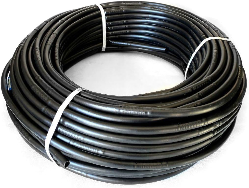 Tubería de Riego por Goteo 16 mm con goteros a 33 cm Negra Varias medidas Thayba