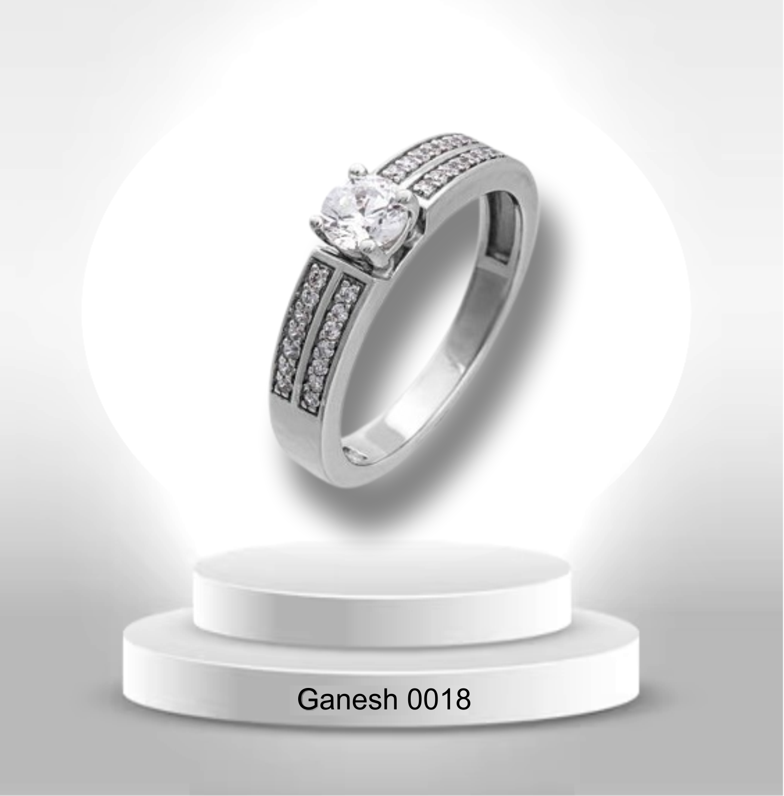 Anillo doble engaste.