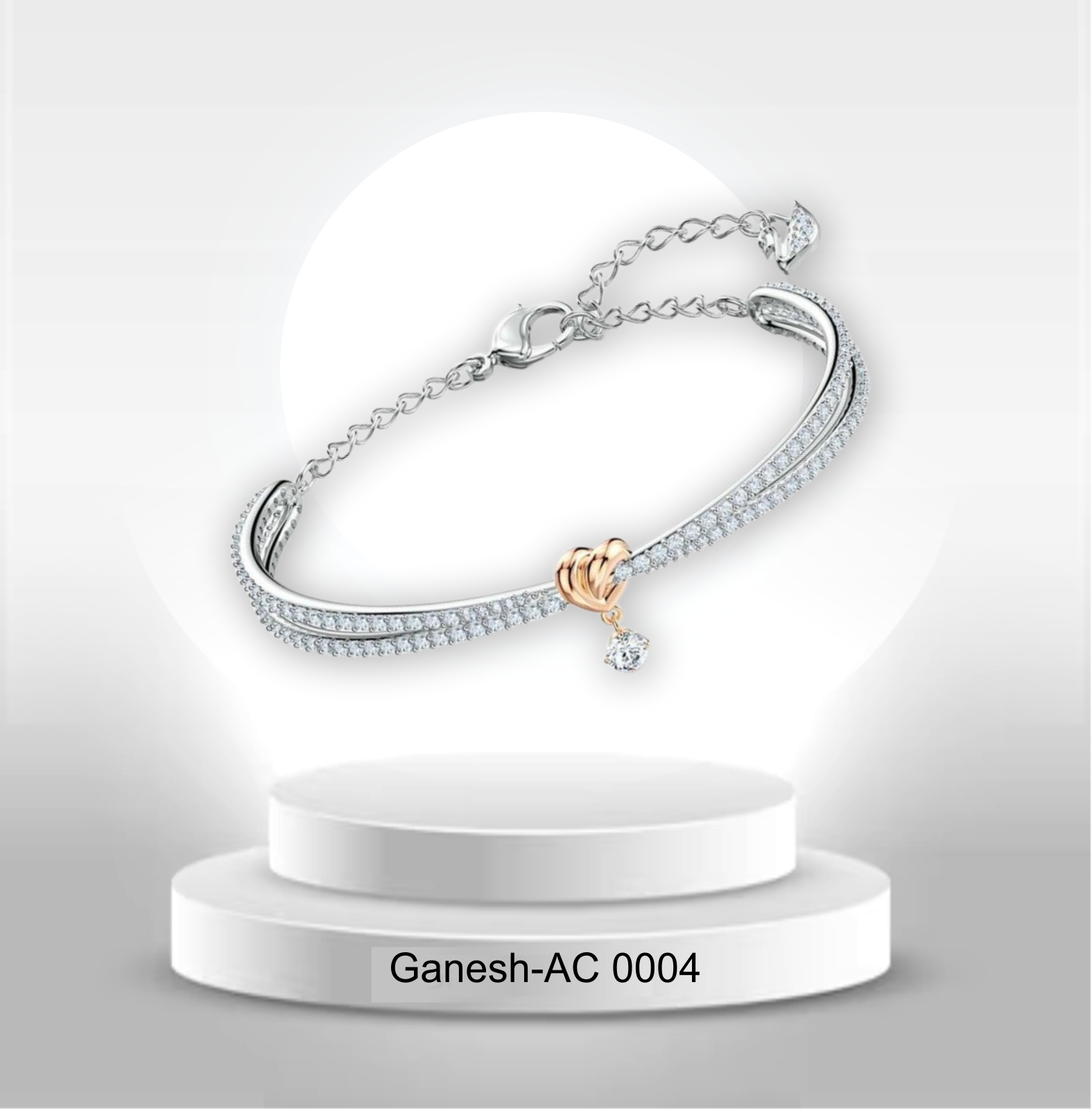 Pulsera semi aros.
