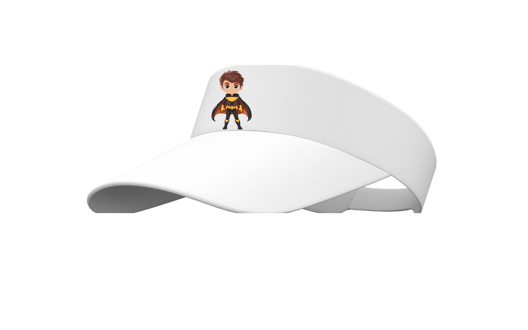 kid cartoon superhero Sunhat