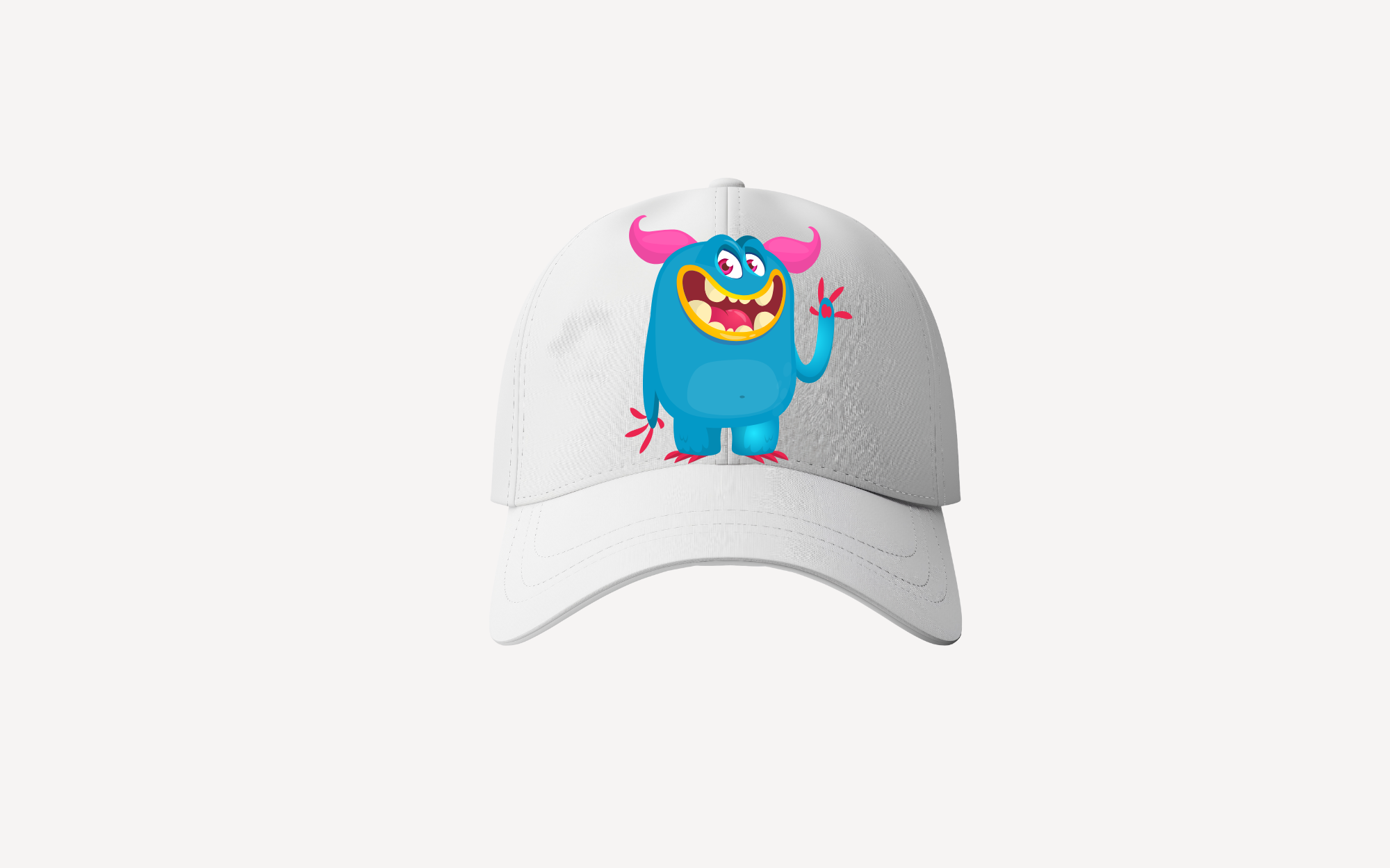 Friendly Monster Baseball cap